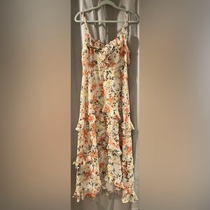 Floral maxi dress